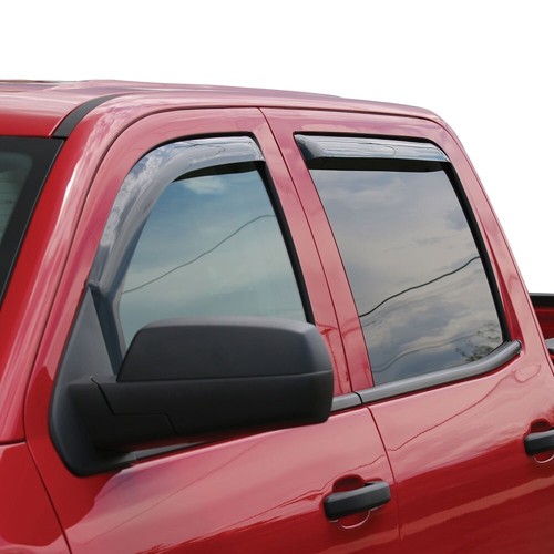 In Channel Rain Guards Smoked Window Visors 4PCS FOR Honda Civic Sedan 16-20 - 第 2/5 張圖片