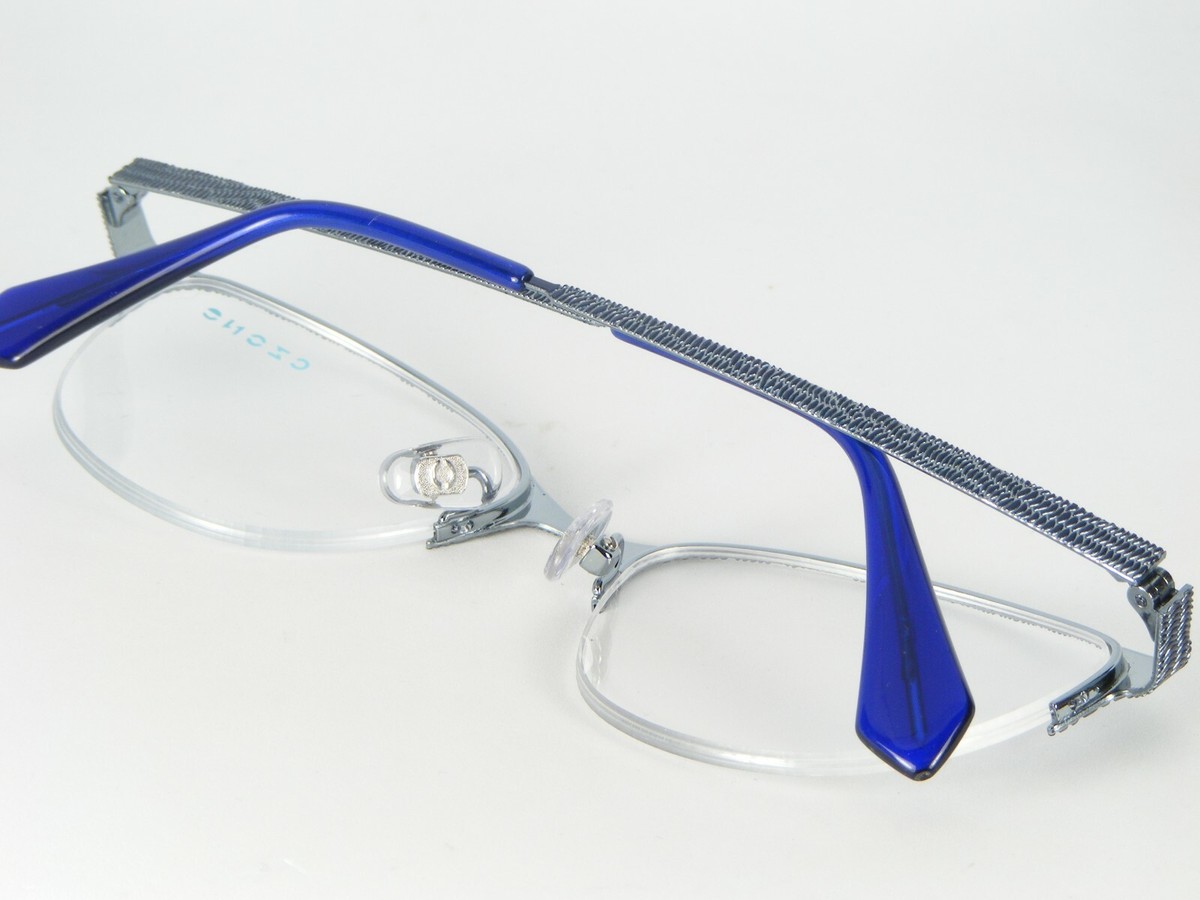C-ZONE W2262 60 BLUE EYEGLASSES GLASSES METAL FRAME CZONE 53  display picture 3
