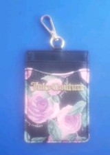 Vintage Juicy Couture Floral Lanyard / ID Card Holder. No Strap
