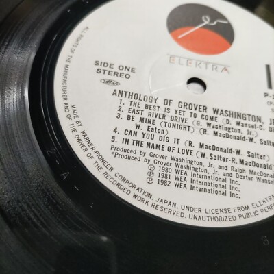 GROOVER WASHINGTON JR. / ANTHOLOGY OF P-13216 JAPAN REGULOR ISSUE
