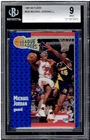 Michael Jordan 1991-92 Fleer #220 BGS 9 MINT League Leaders basketball card
