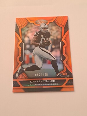 2022 Certified Football Mirror Orange #60 Darren Waller #/149 SP
