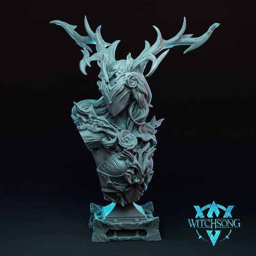 Lady of the Grove | Art Bust | Witchsong Miniatures