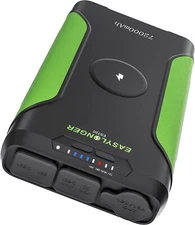 EASYLONGER  Battery Backup 266Wh PD12v-24v 72000mAh 60W PD Battery Pack Outdoors