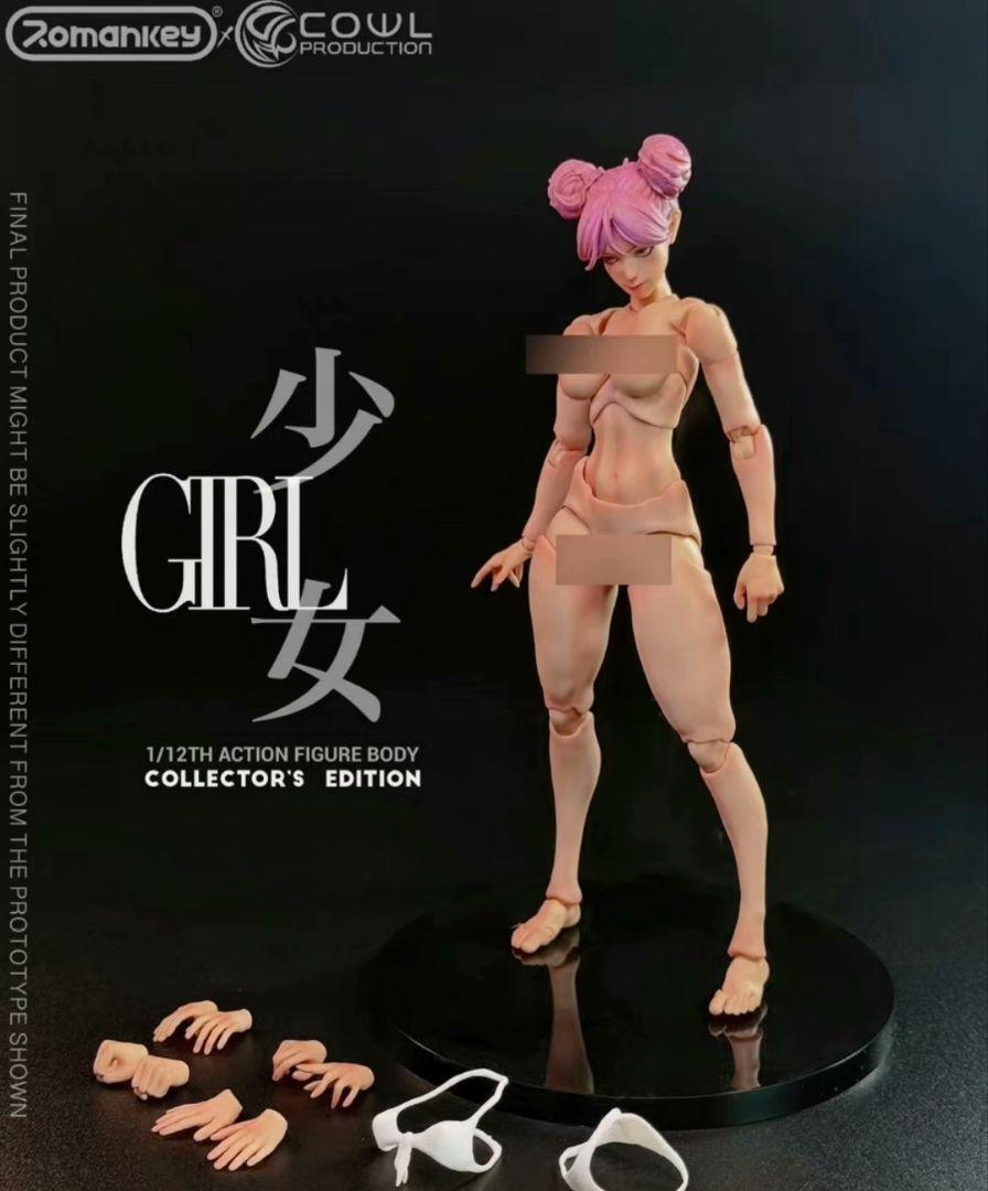 Romankey X COWL Limited Edition 1/12 Ultra Movable Female Romankey X COWL Limited Edition 1/12 Ultra Movable Female