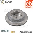 <!--F#f_0-->2X BRAKE DISC FOR TOYOTA LAND/CRUISER/PRADO FJ/SUV FORTUNER SW4/HILUX LEXUS 4.0L<!--F/-->