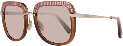 Roberto Cavalli RC1140 74U Red & Brown Plastic Sunglasses Frame 53-21-140 1140