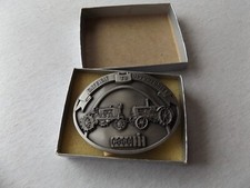 Case IH Fine Pewter Belt Buckle 1987 Gateway To Opportunity JI Case Gift Edition