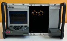 JDSU MAP+2B00 3-Slot RS-232/GPIB Swappable Backplane Benchtop Mainframe. Tested!