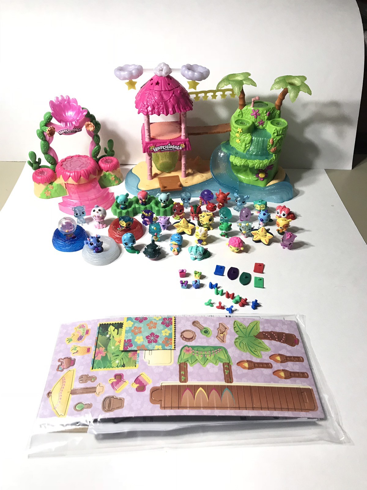 playset tropical party hatchimals