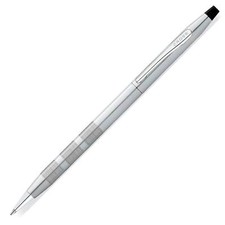 Cross Classic Century Satin Chrome Ballpoint Pen, New in Box