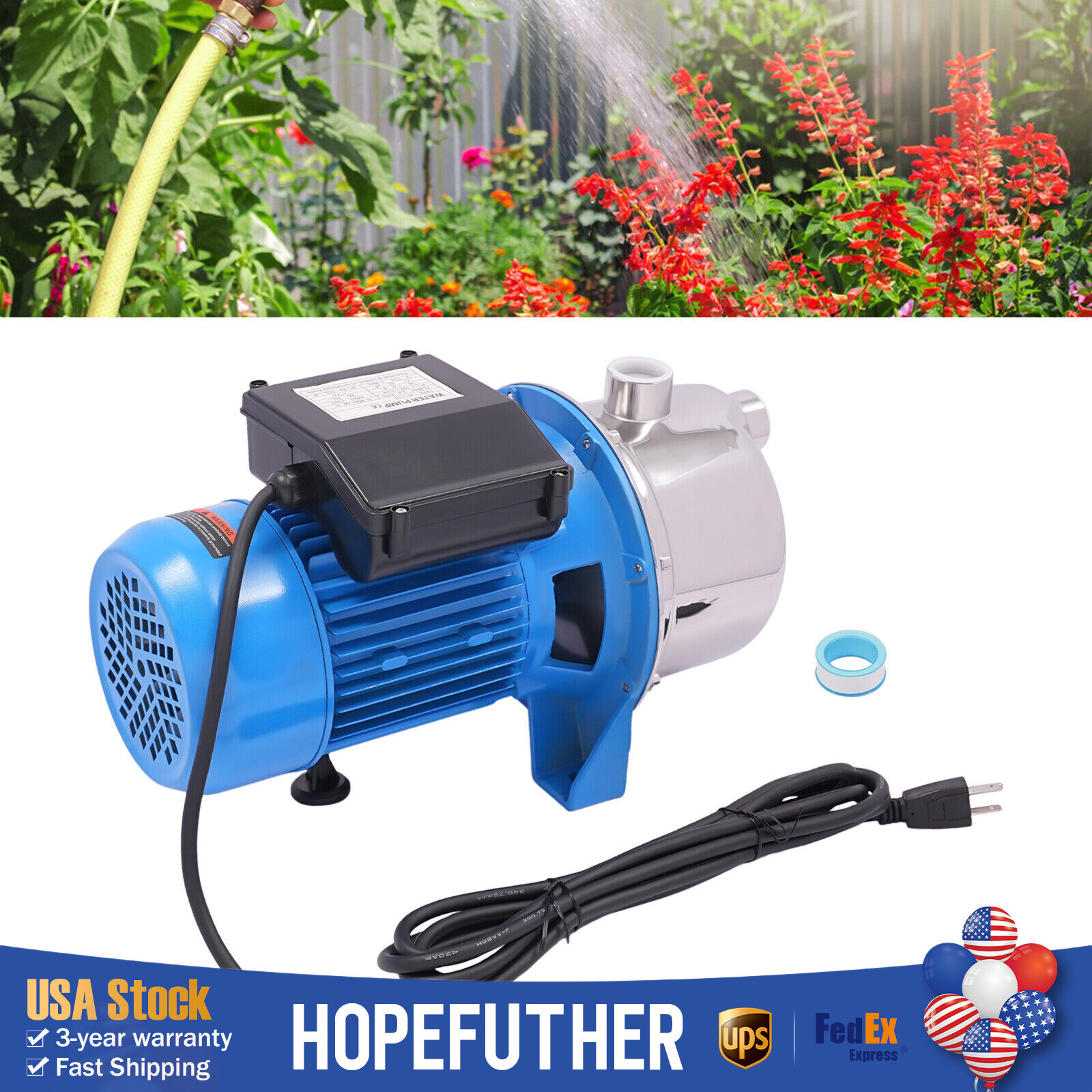 Shallow Well Pump 1.5hp 1