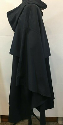 Giorgio Armani women's Poncho/Cape/Raincoat hooded Navy-blue Italy