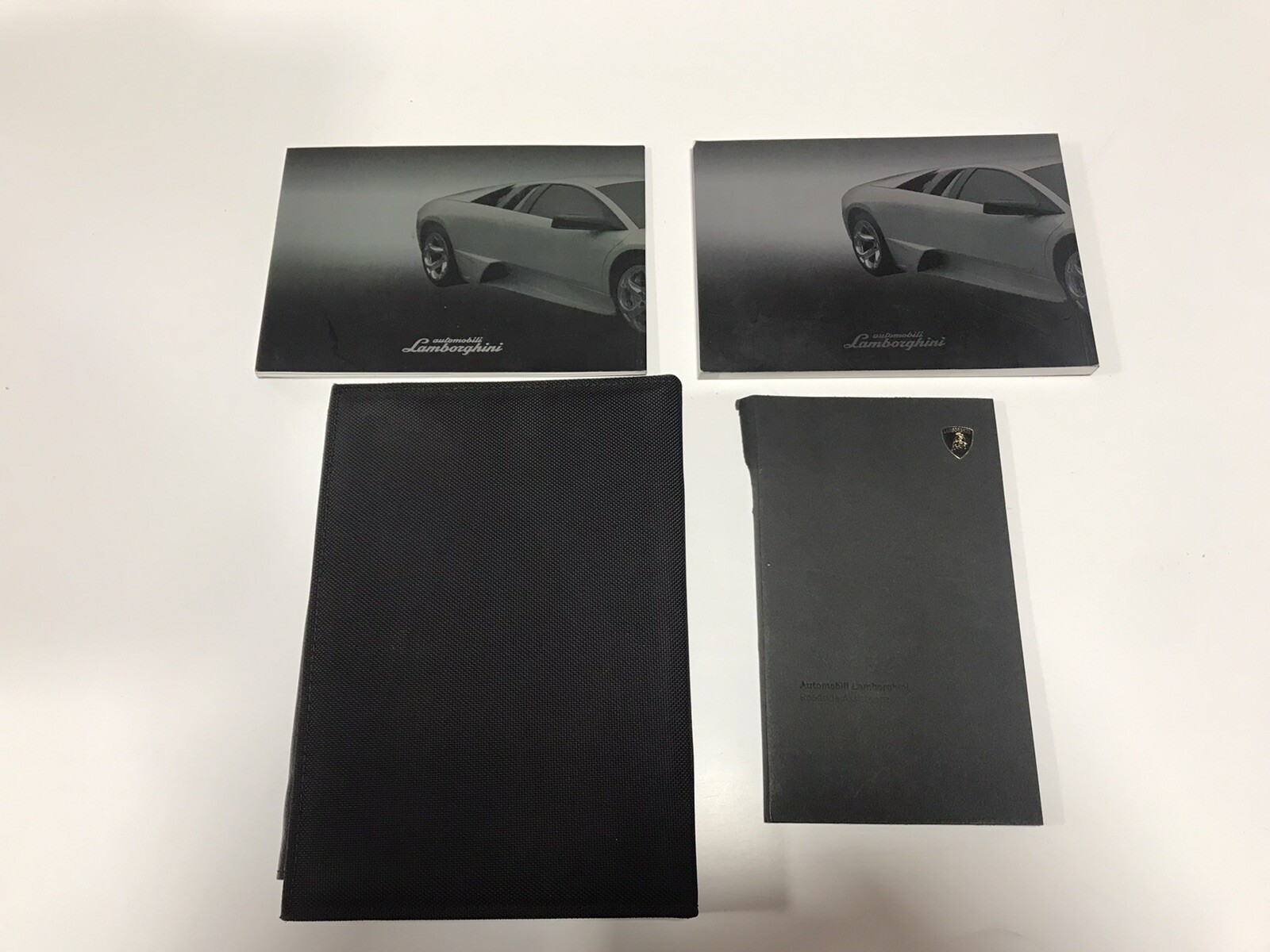 LAMBORGHINI MURCIELAGO OWNERS MANUAL WITH POUCH 2008 OEM 418012003AC 410012005AA