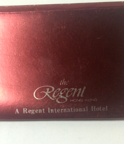 The Regent Hotel Matchbook & Sheraton Hotel Coffeeshop Match Box Hong Kong  - Picture 5 of 10