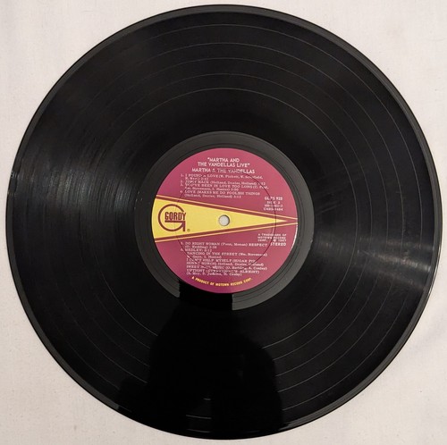 Martha & The Vandellas LIVE northern soul ED1 LP stereo HEATWAVE Jimmy Mack 1967 - Picture 4 of 7