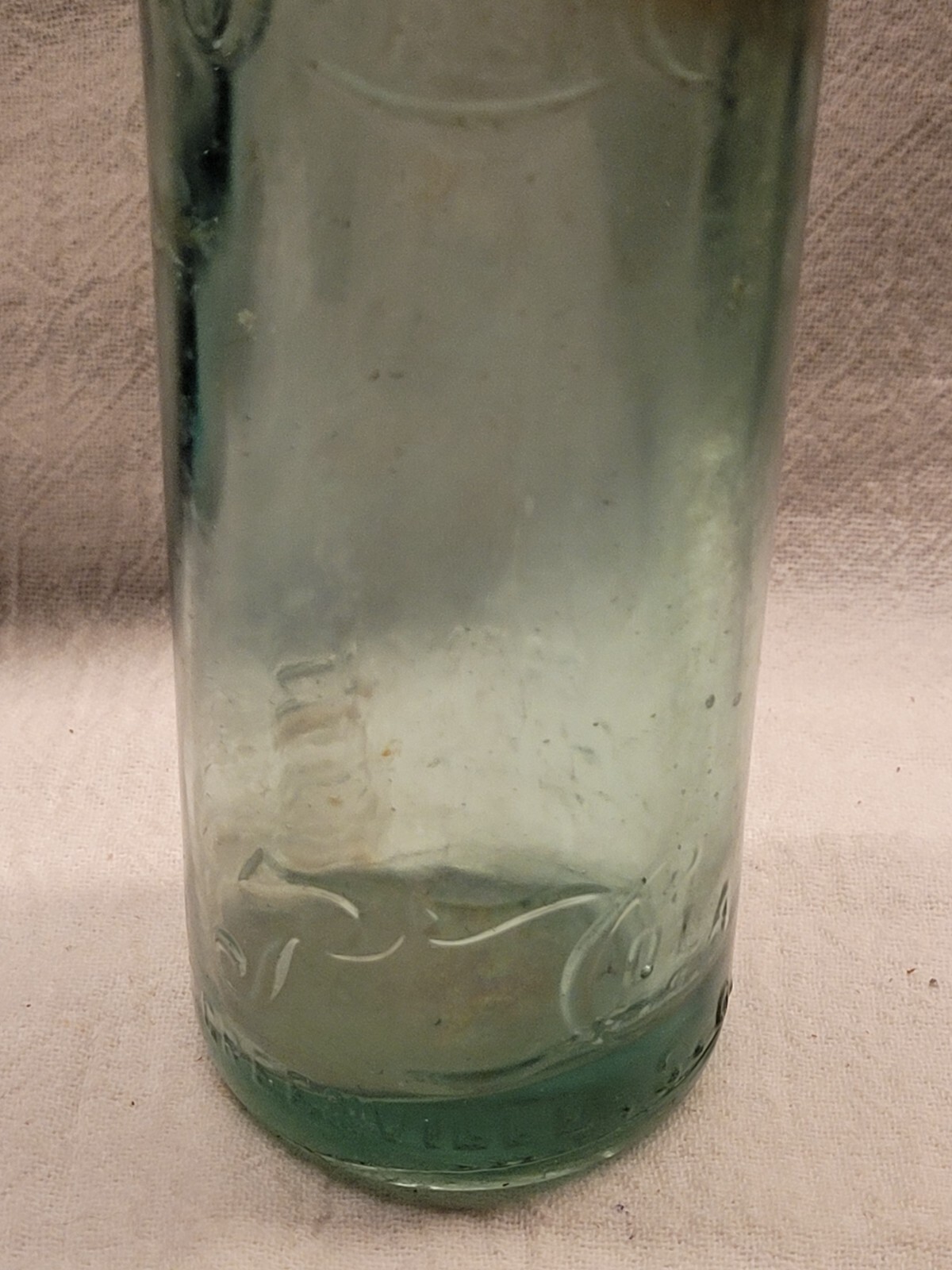 PEPSI COLA BOTTLE GREENVILLE SC THE SANITARY PLANT DOUBLE SCRIPT eBay