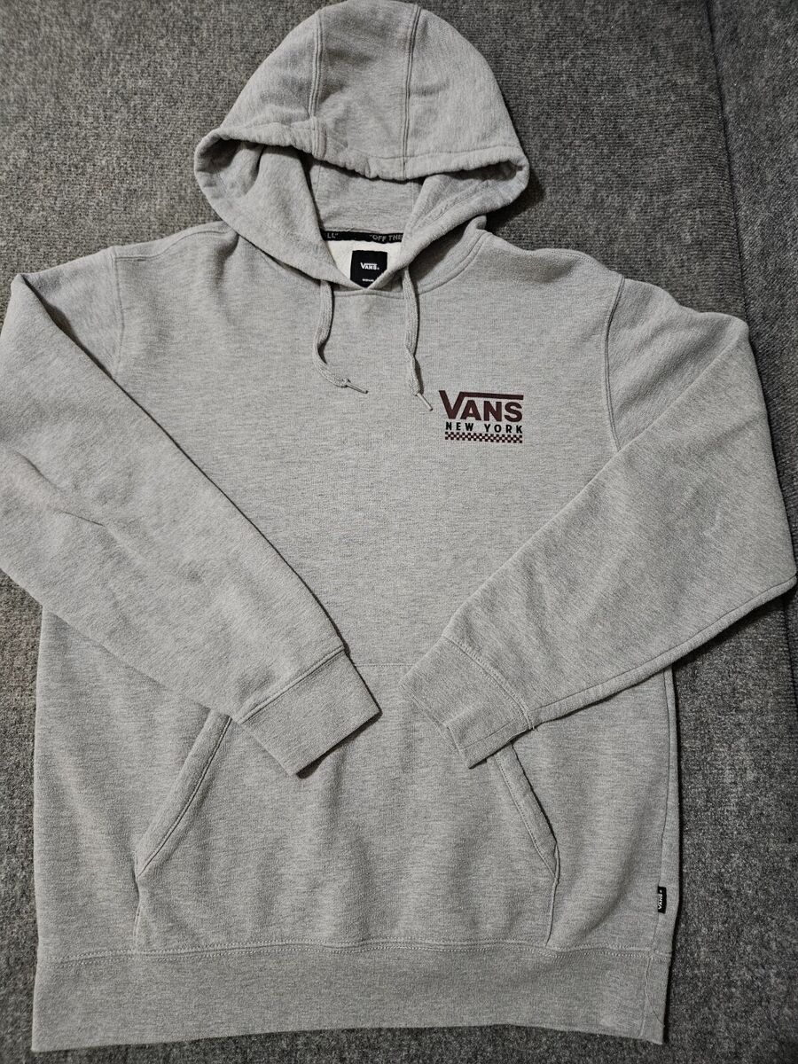 Vans New York State of Mind Grey Pullover Hoodie Size M | eBay Vans New York State of Mind Grey Pullover Hoodie Size M | eBay