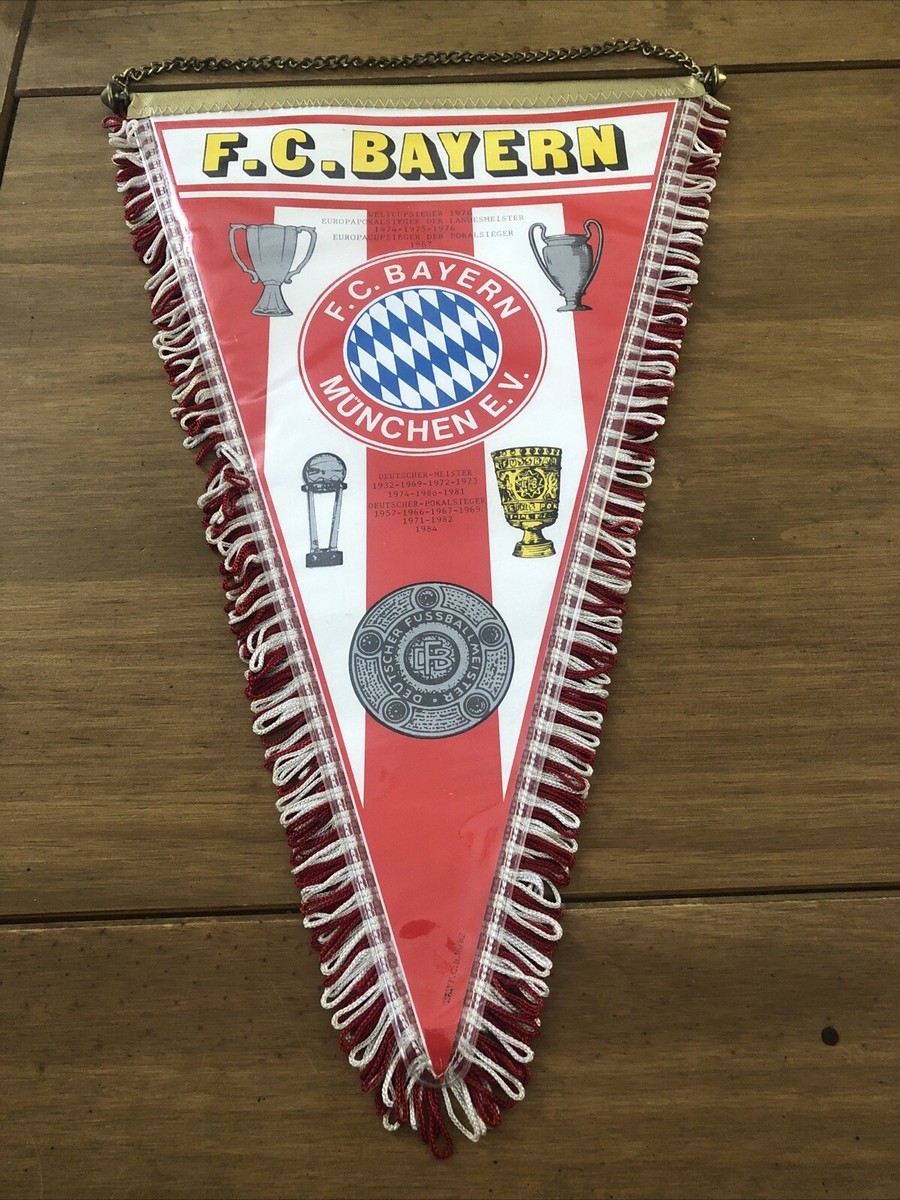 fc Bayern München Wimpel/Pennant/Fanion von 1969 • EUR 35,00