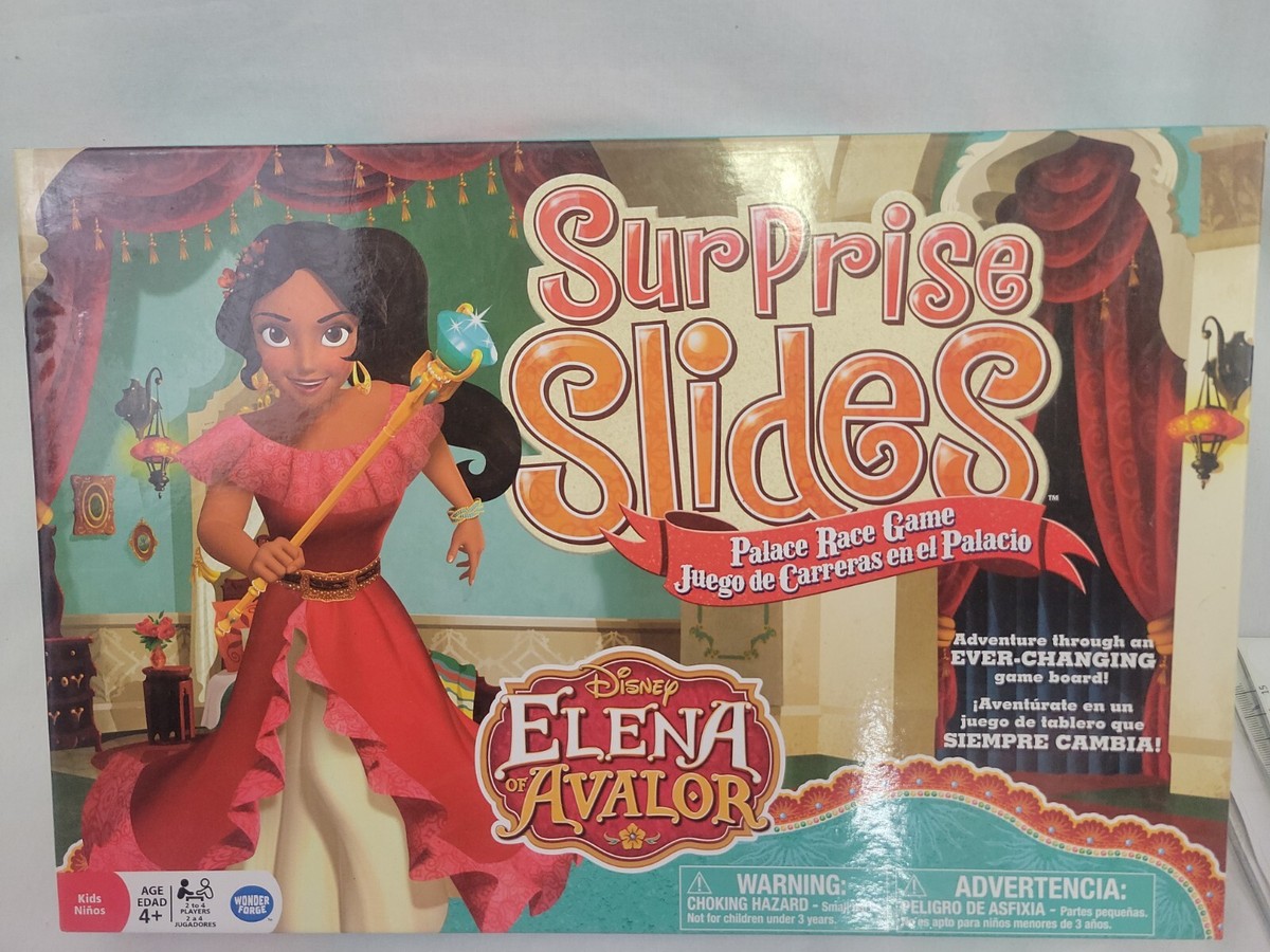Elena of Avalor Surprise Slides Board Game Gift Palace Race Game