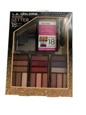L.A Colors Interchangeable Eyeshadow Palettes 18 piece Eye Kit
