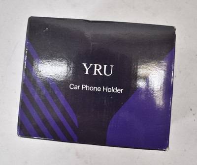YRU Car Phone Holder Universal Unit Classic Black Suction Cup Phone Mount