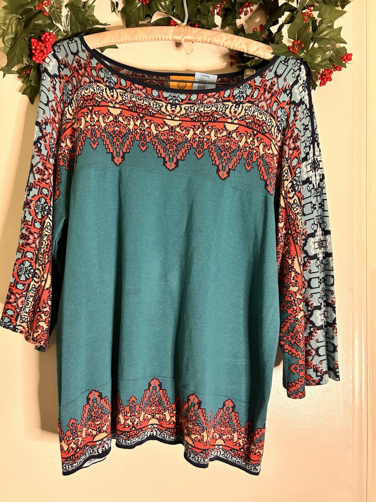 Ruby Rd Petite Size M Sleeve Thin Pullover Sweate… - image 2