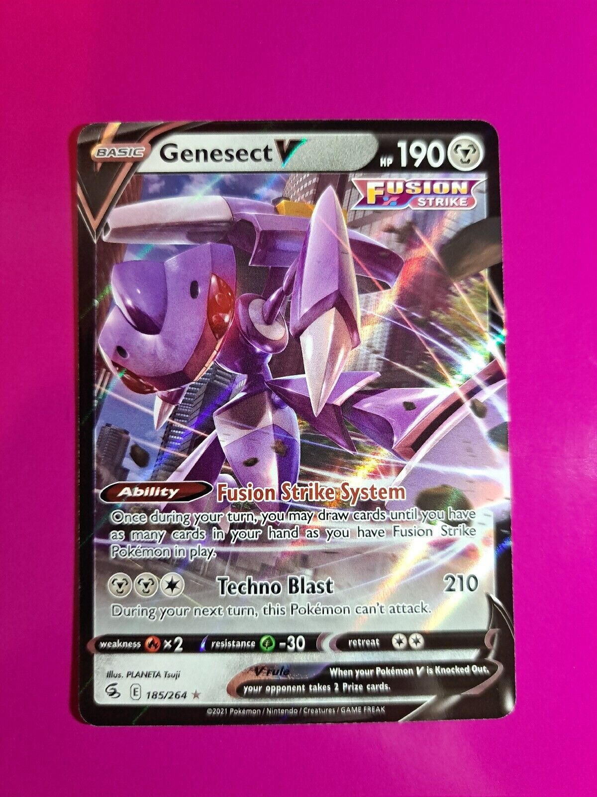 Genesect V (Fusion Arts 108/100) – TCG Collector