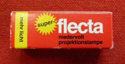 FLECTA Projektionslampe 15V, 150W  Art.Nr. 2063