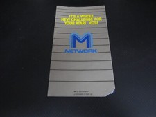 M Network Game Brochure 0151-0050 For Atari 2600 Games