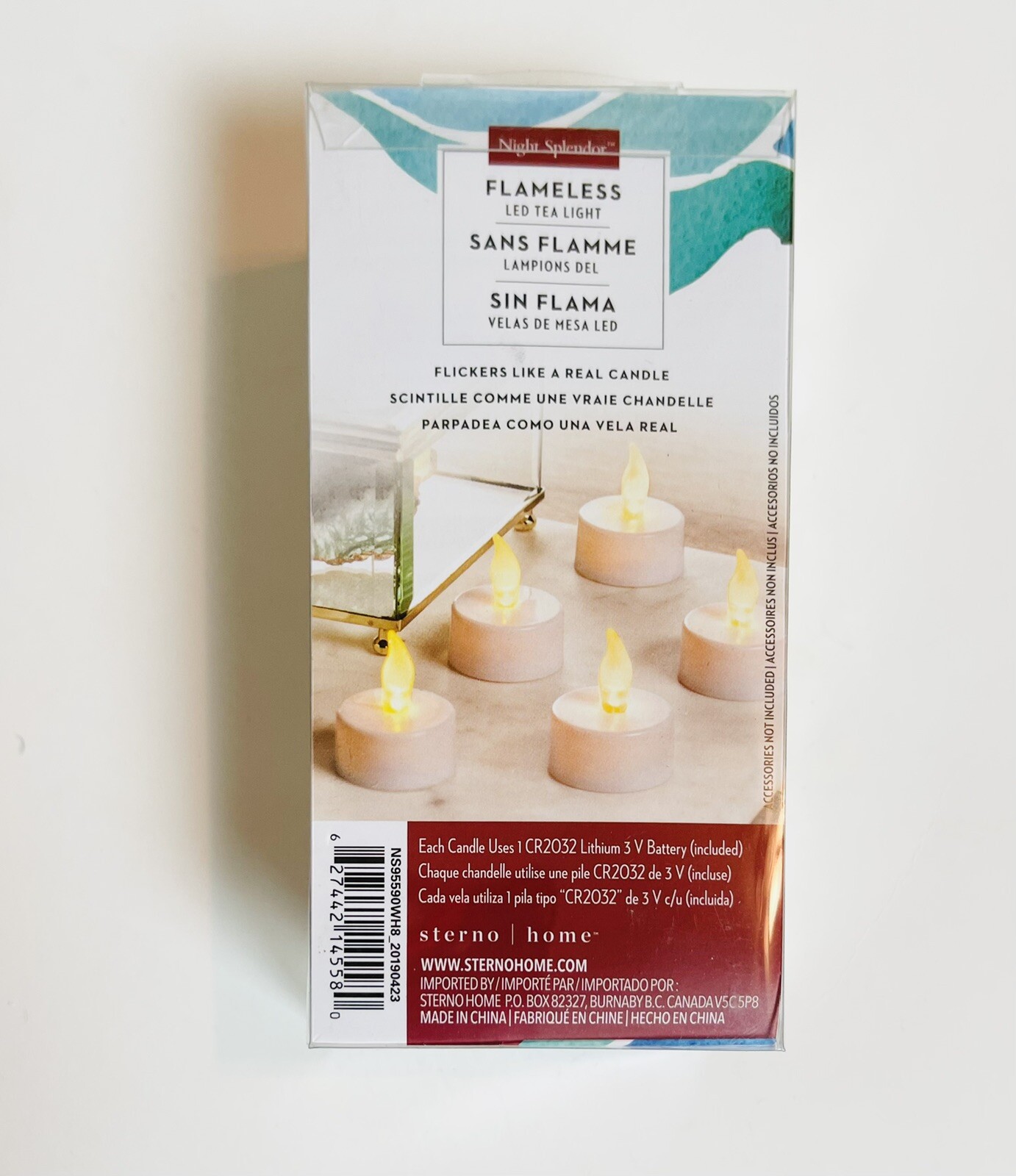 24 Flicker Flameless Candle LED Tea Light w/ battery 90hr Life Artificial Candle