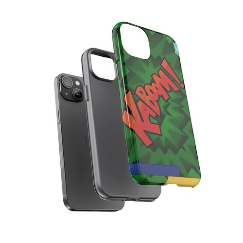 Phone Case, iPhone 16, Samsung Galaxy S24, S25, Green Kaboom Rookie - Picture 80 of 255