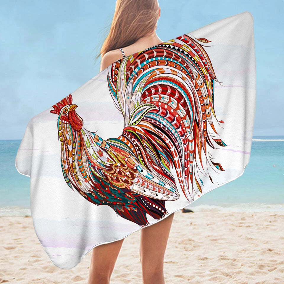 Bright colored on sale beach towels