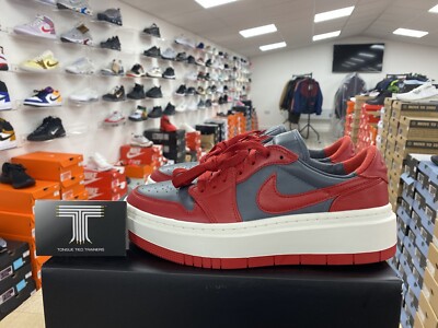 Nike Air Jordan 1 Elevate Low ~ DH7004 006 ~ UK Größe 6,5 ~ Euro 40,5