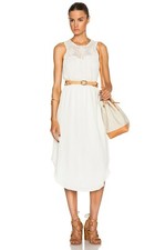 Ulla Johnson Majorca Dress XS 0 Women Casual Summer Crochet Midi FR-34 NEW 18449