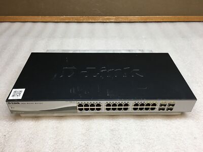 D-Link DGS-1210-24 24-Port Gigabit Web Smart Ethernet Network Switch