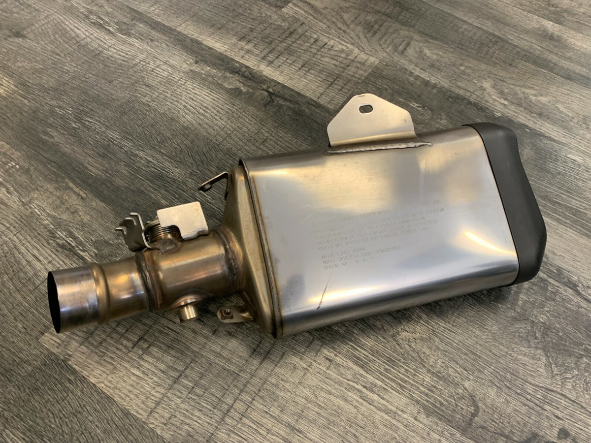 Kawasaki 2009-2011 ZX6R Ninja OEM Muffler Exhaust Slip On Pipe
