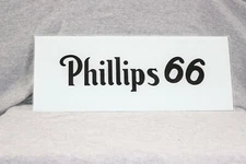 PHILLIPS 66 ADVERTISEMENT GLASS