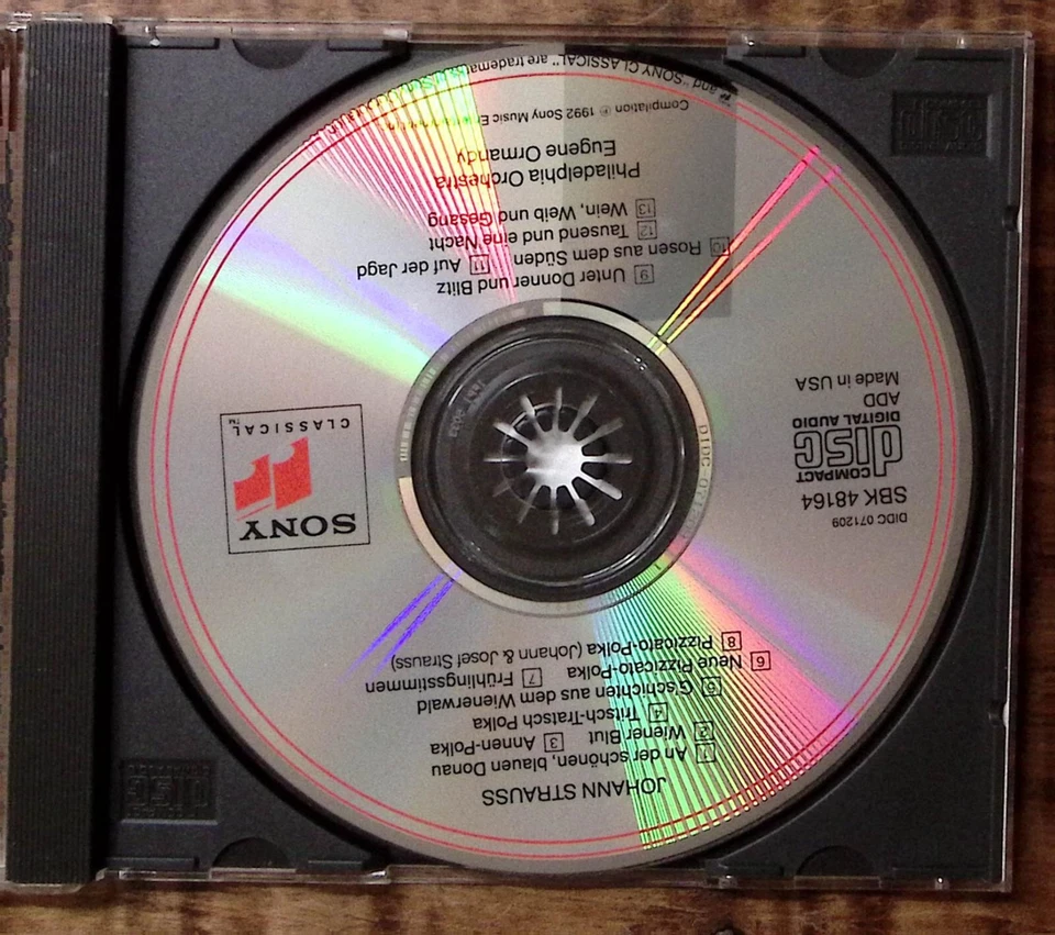 EUGENE ORMANDY PHILADELPHIA ORCHESTRA STRAUSS VIENNESE WALTZES POLKAS CD 2976 Foto 4 de 4