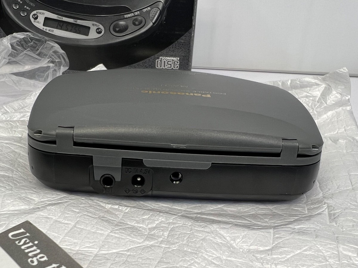 Panasonic SL-S165 Portable CD Player MASH Gray | eBay