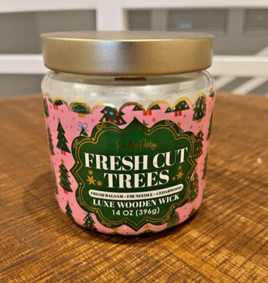 New Packed Party - Fresh Cut Trees Scent - Luxe Wooden Wick 14oz