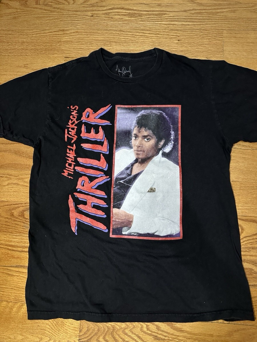 Original Michael Jackson Vintage Thriller T-Shirt Unisex Size 