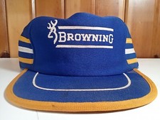 Vintage Browning Three Stripe Snapback Hat