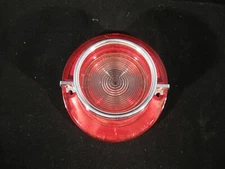 1964 Chevrolet Impala NOS Glo-Brite Back-Up Light Lens with Chrome Ornament 