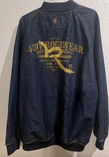 Rocawear Men  s Jean Jacket Vintage 1990s Hip Hop Trucker Oversize 2XL Retro USA