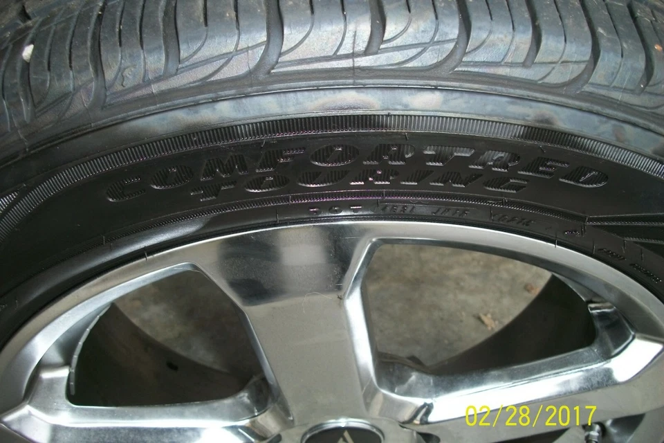 Колеса Equinox and Terrain American Racing с шинами Goodyear 235/55-R18 подходят  - Изображение 3 из 4