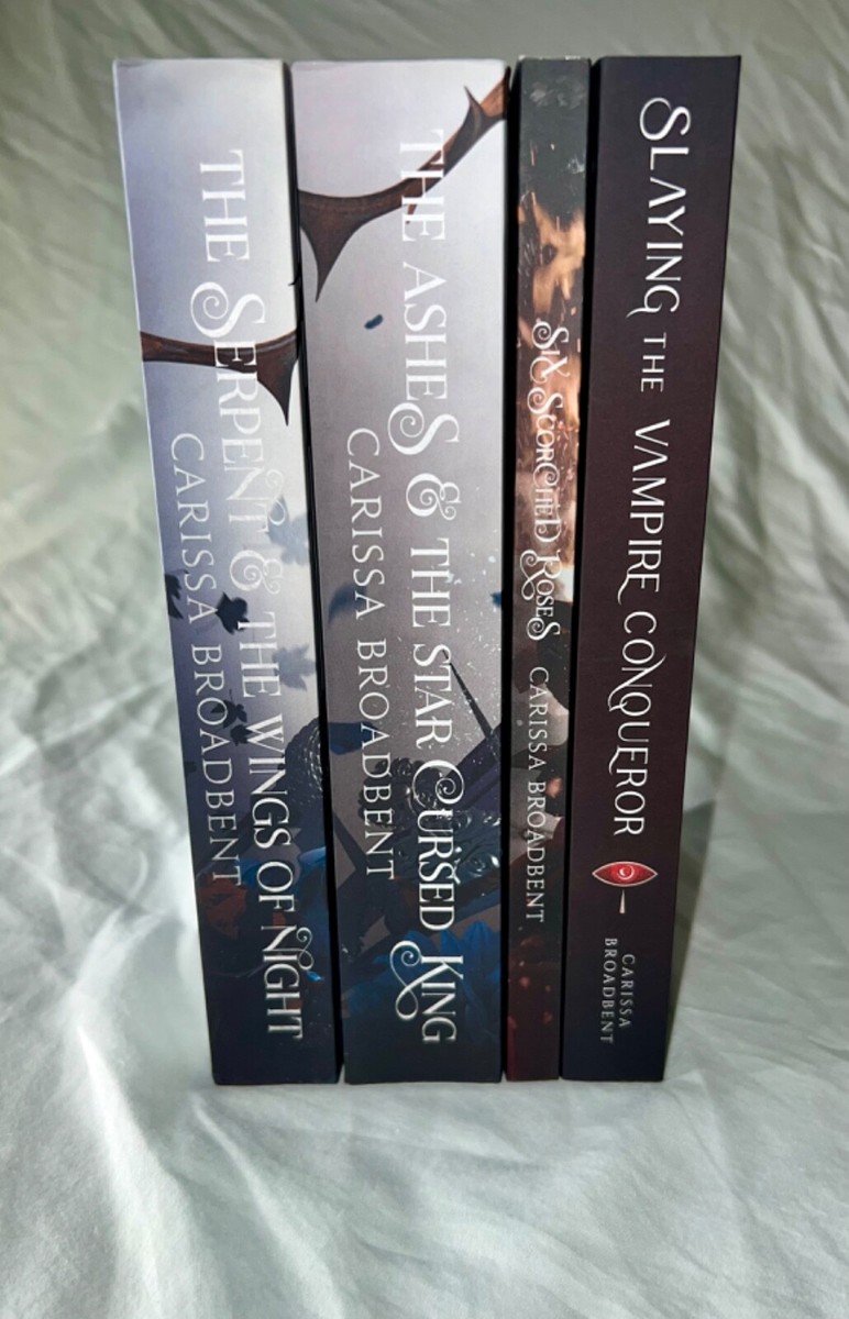 BUNDLE of 4 books Crowns of Nyaxia Series Carissa Broadbent OOP