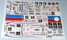 decal 1/43 PORSCHE 911 "BRUMOS" dal 1973 a DAYTONA 1994 RENAISSANCE DU282H