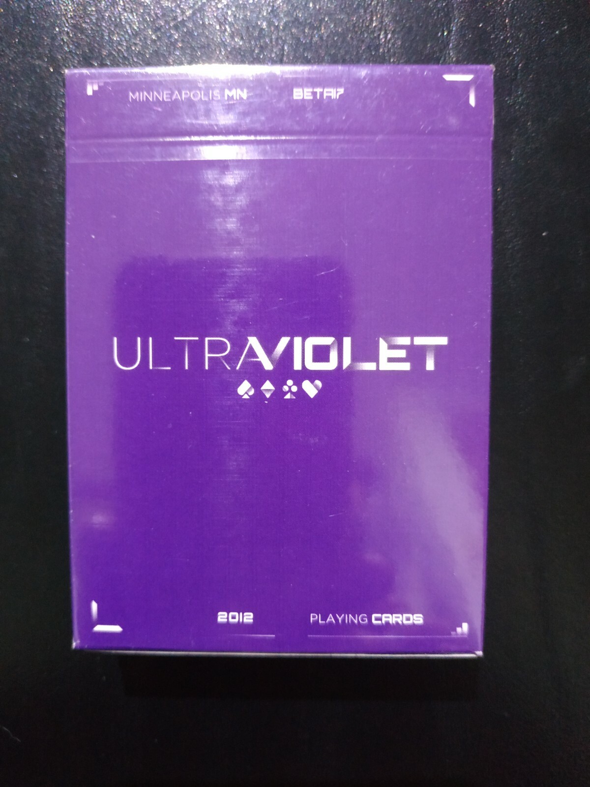 Ultraviolet Playing Cards Beta 17 Magic USPCC eBay