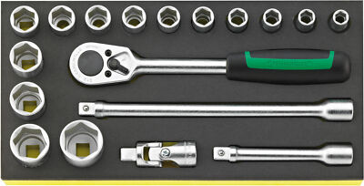 Stahlwille TCS TRAY SET FOR 1/2'' CONTROL TOOLS 96838781 Set with  18 Psc. TCS 52